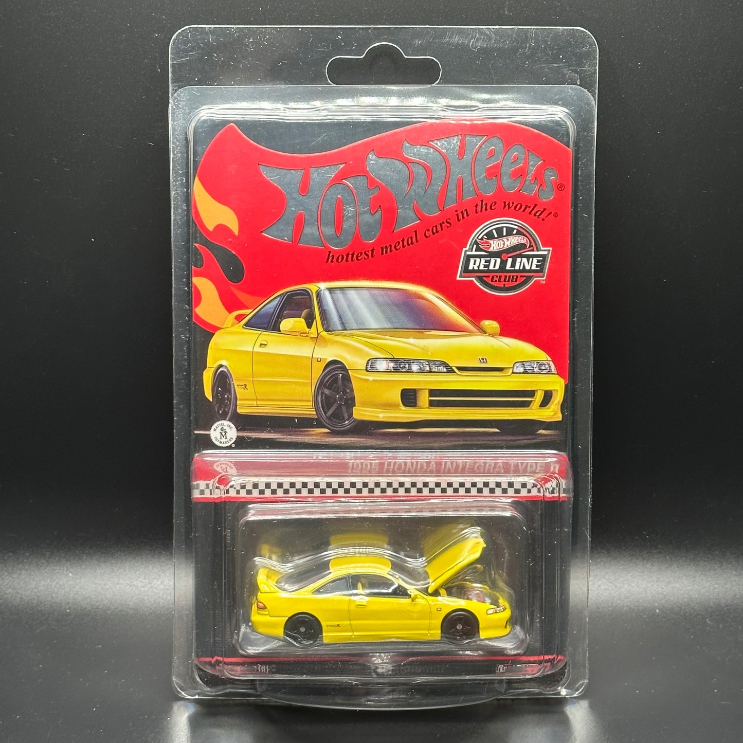 Hot Wheels RLC 1995 Honda Integra Type R Yellow