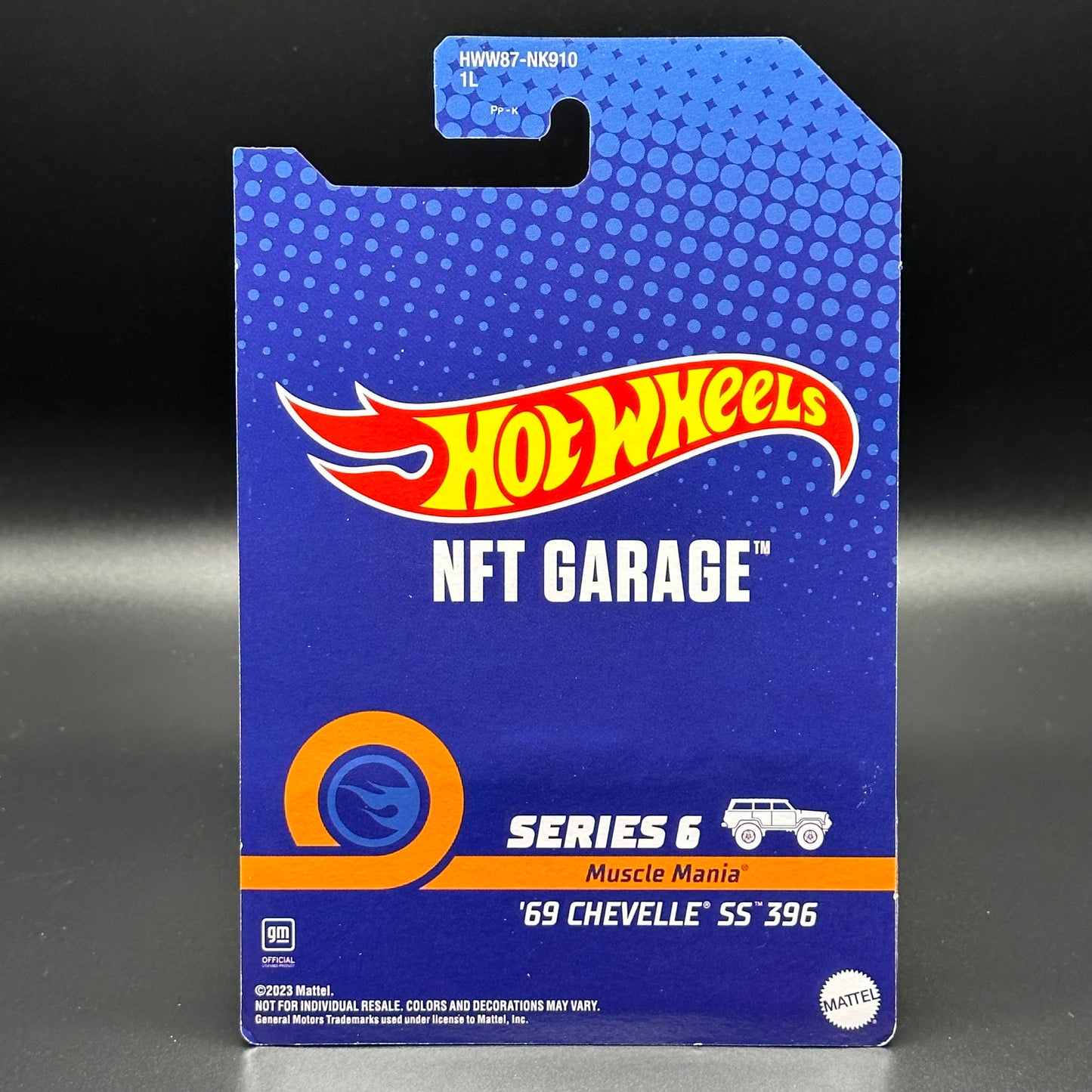 Hot Wheels NFT Garage Chevelle SS 396