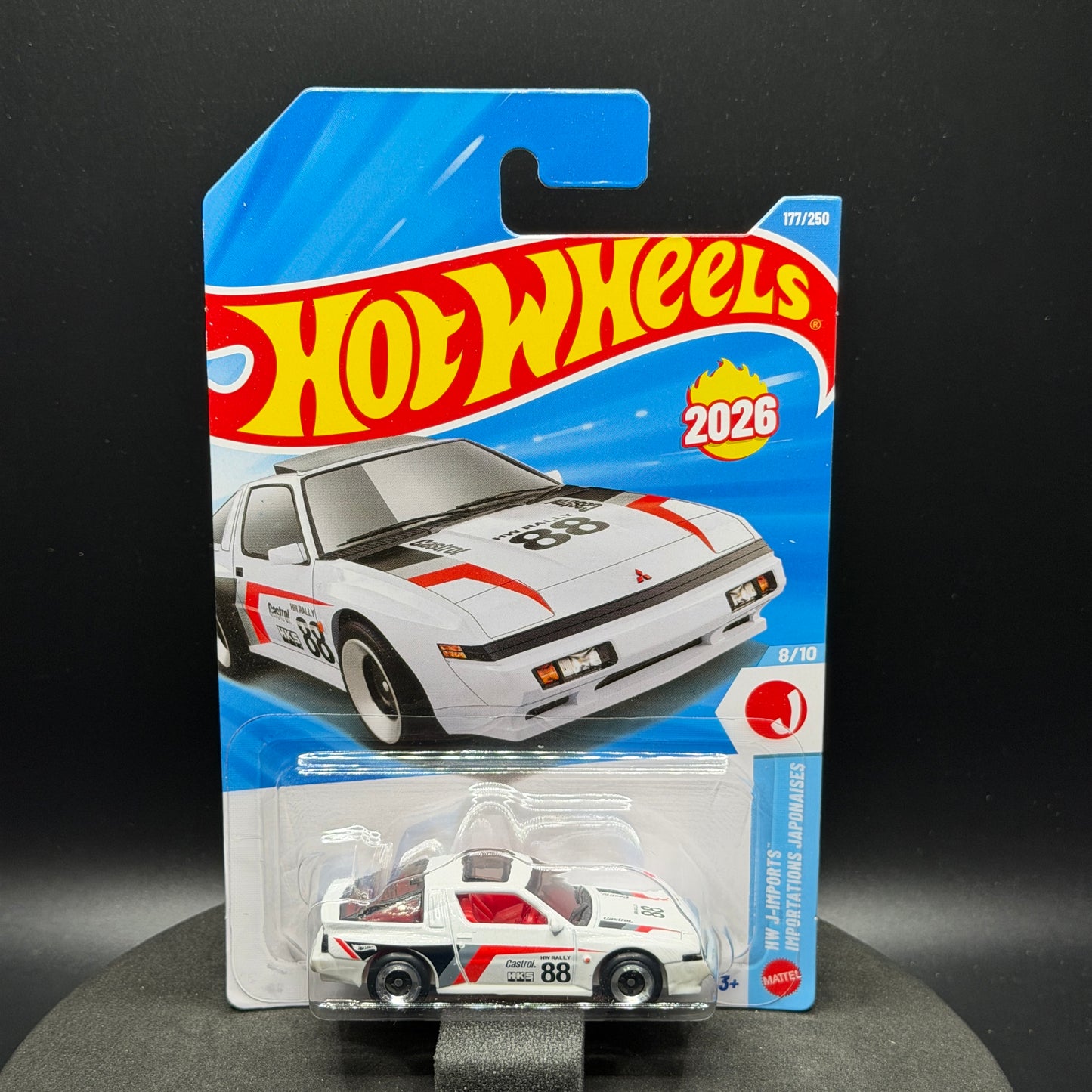 Hot Wheels ‘88 Mitsubishi Starion White