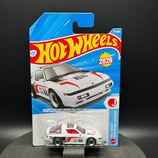 Hot Wheels ‘88 Mitsubishi Starion White