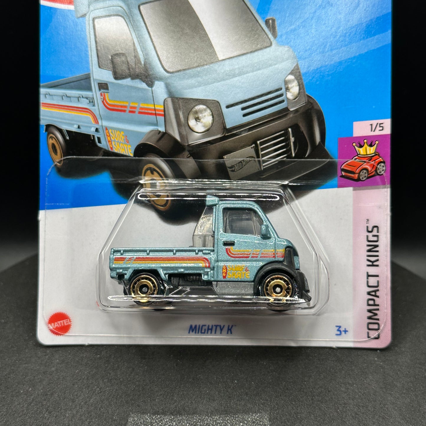 Hot Wheels Mighty K Gray