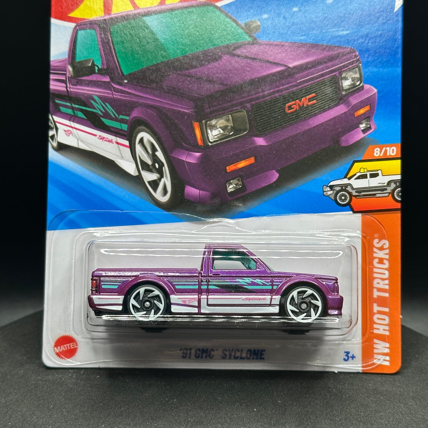 Hot Wheels ‘91 GMC Cyclone Purple