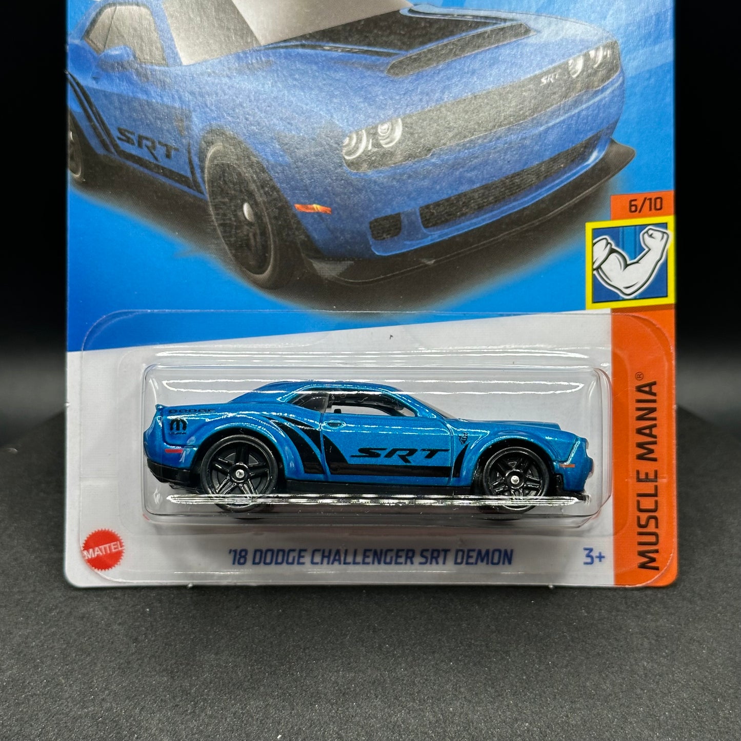 Hot Wheels Dodge Challenger Demon Blue