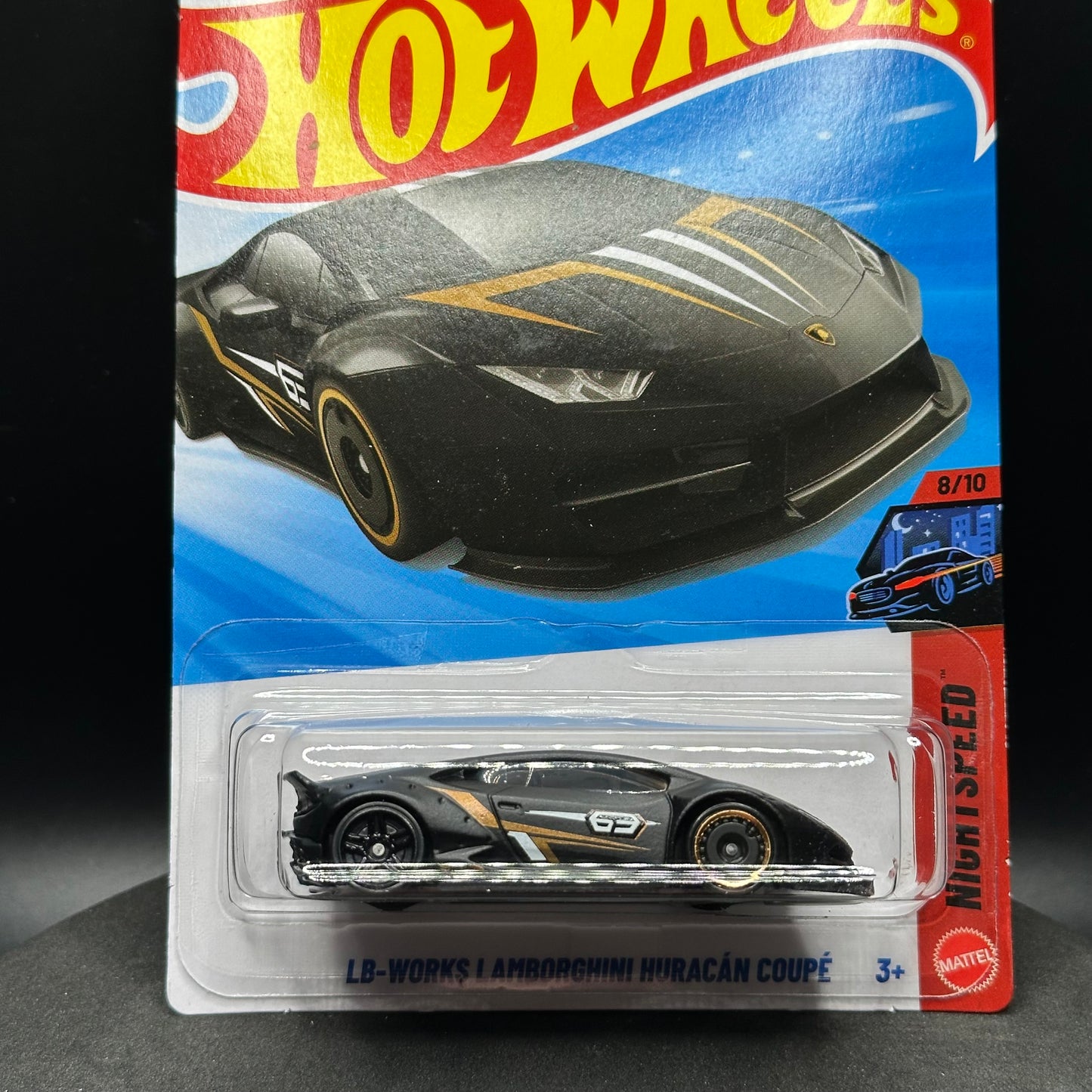 Hot Wheels LB Works Lamborghini Huracan Black