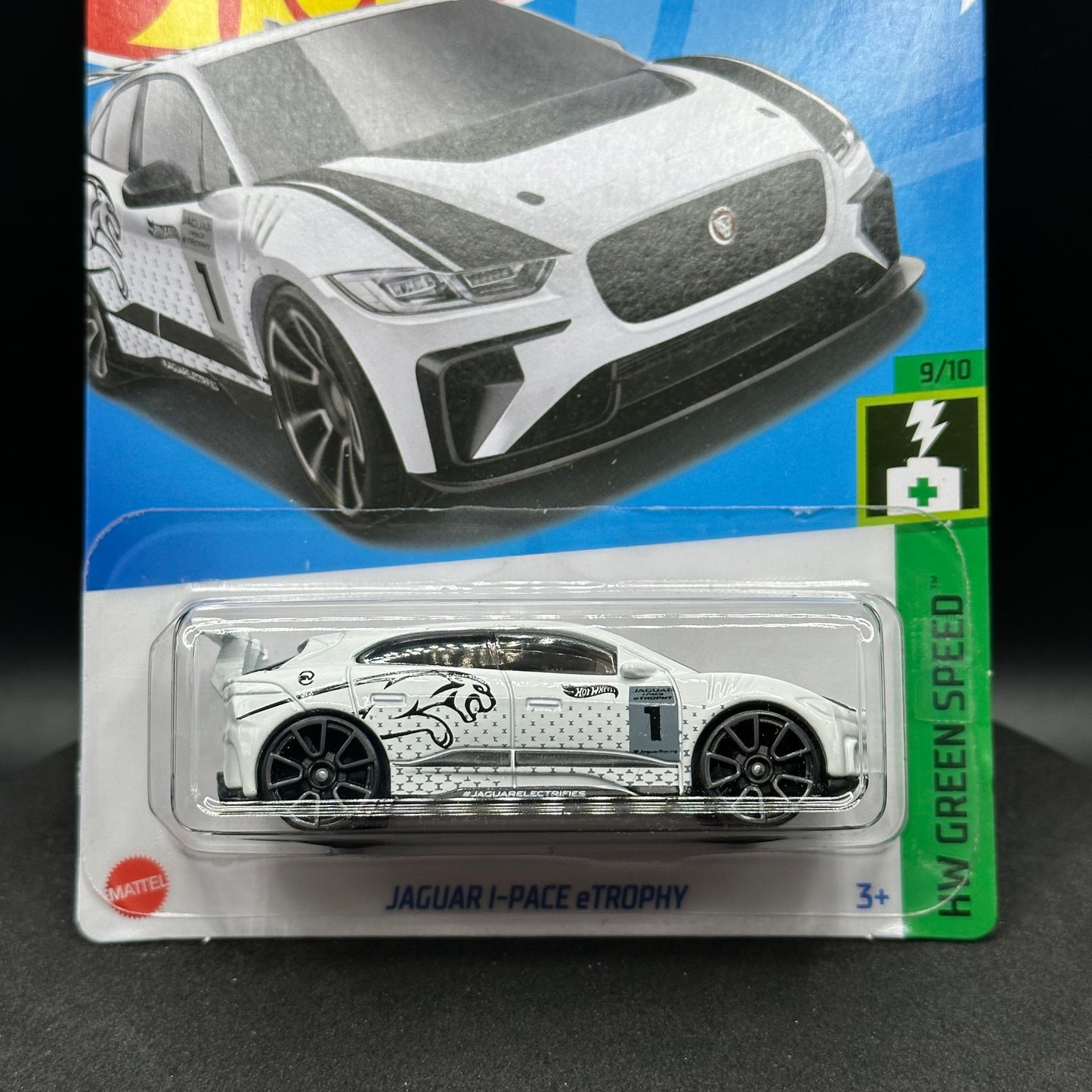 Hot Wheels Jaguar I-Pace white