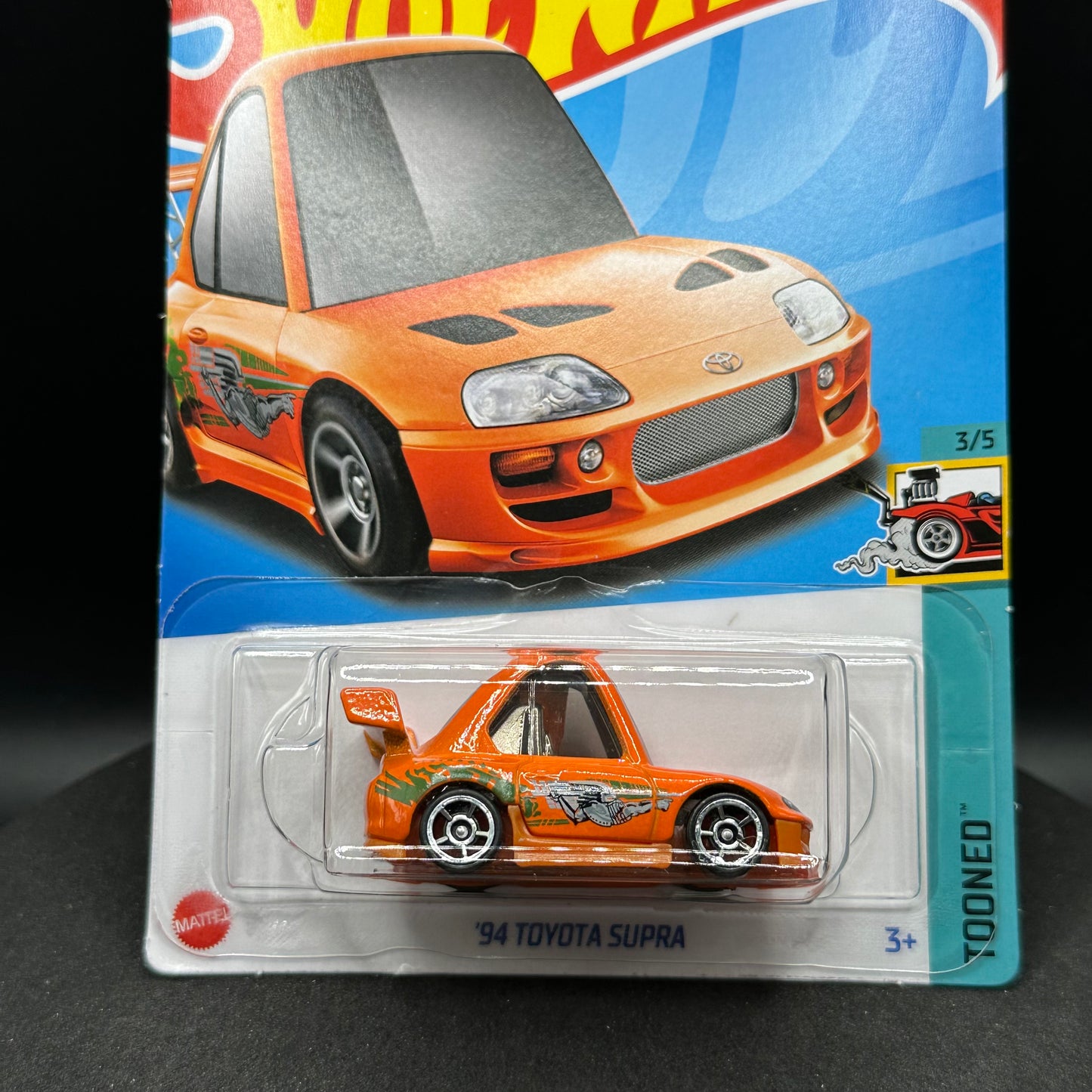 Hot Wheels Tooned Fast & Furious Toyota Supra