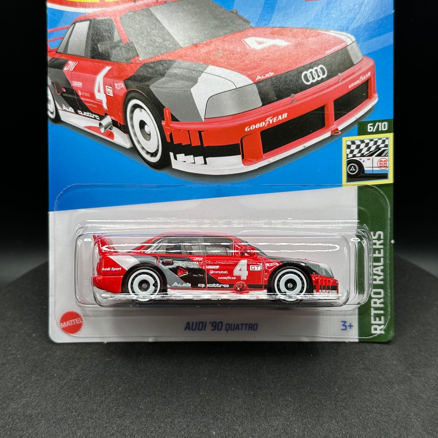 Hot Wheels Audi ‘90 Quattro Red