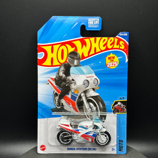 Hot Wheels Honda VFR750R White