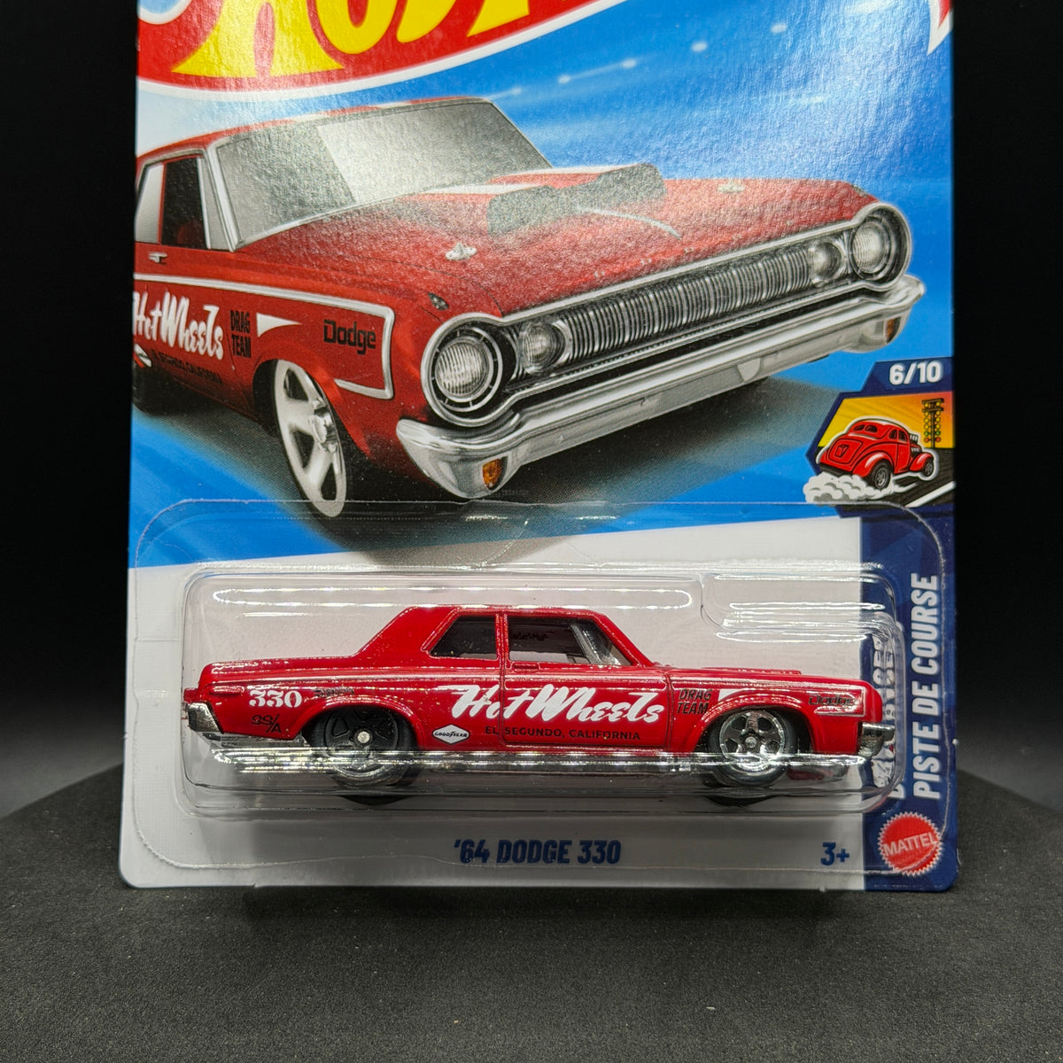 Hot Wheels ‘64 Dodge 330 Red