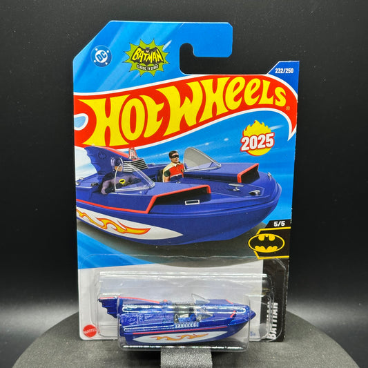 Hot Wheels Batman 1966 Bat Boat Blue