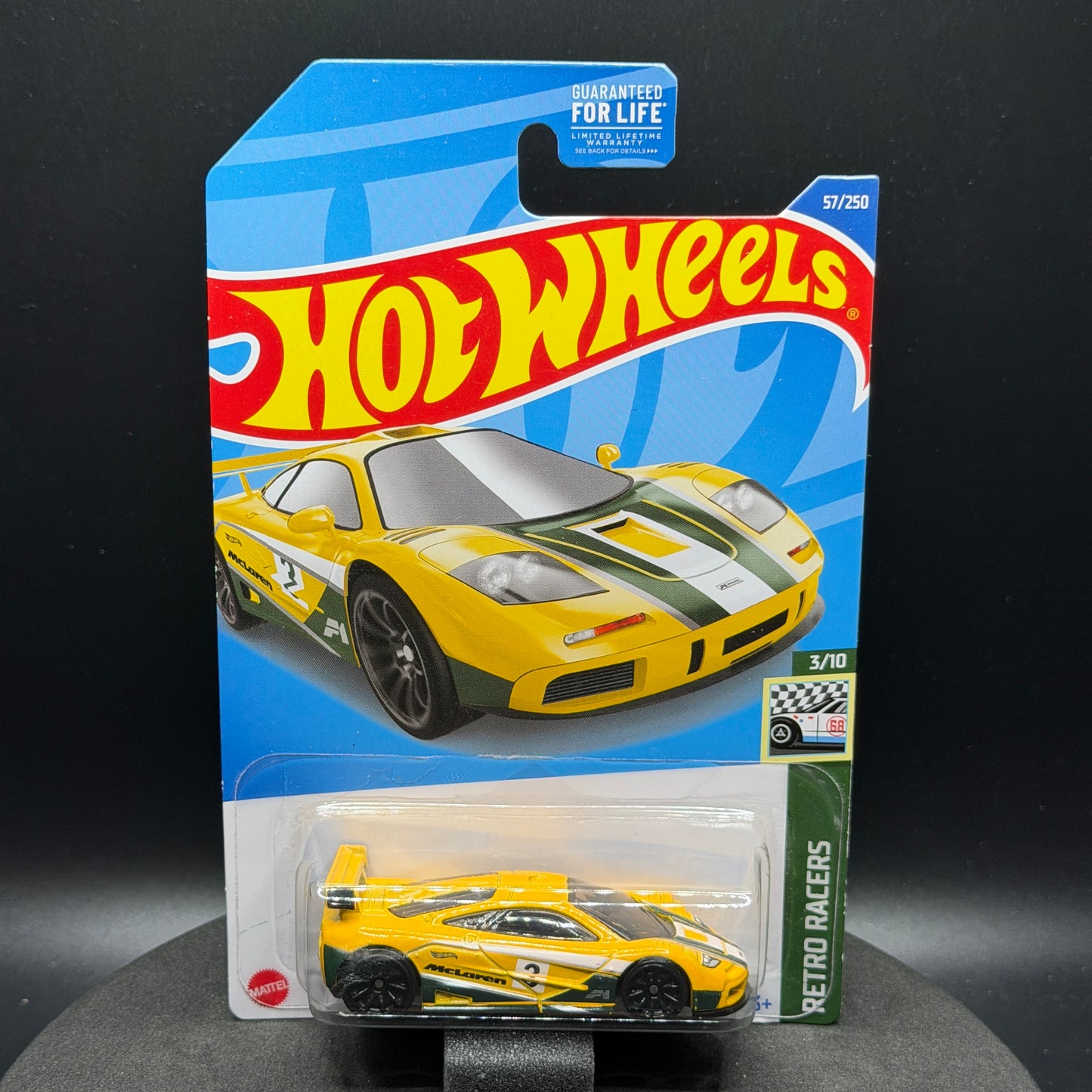 Hot Wheels McLaren F1 GTR Yellow