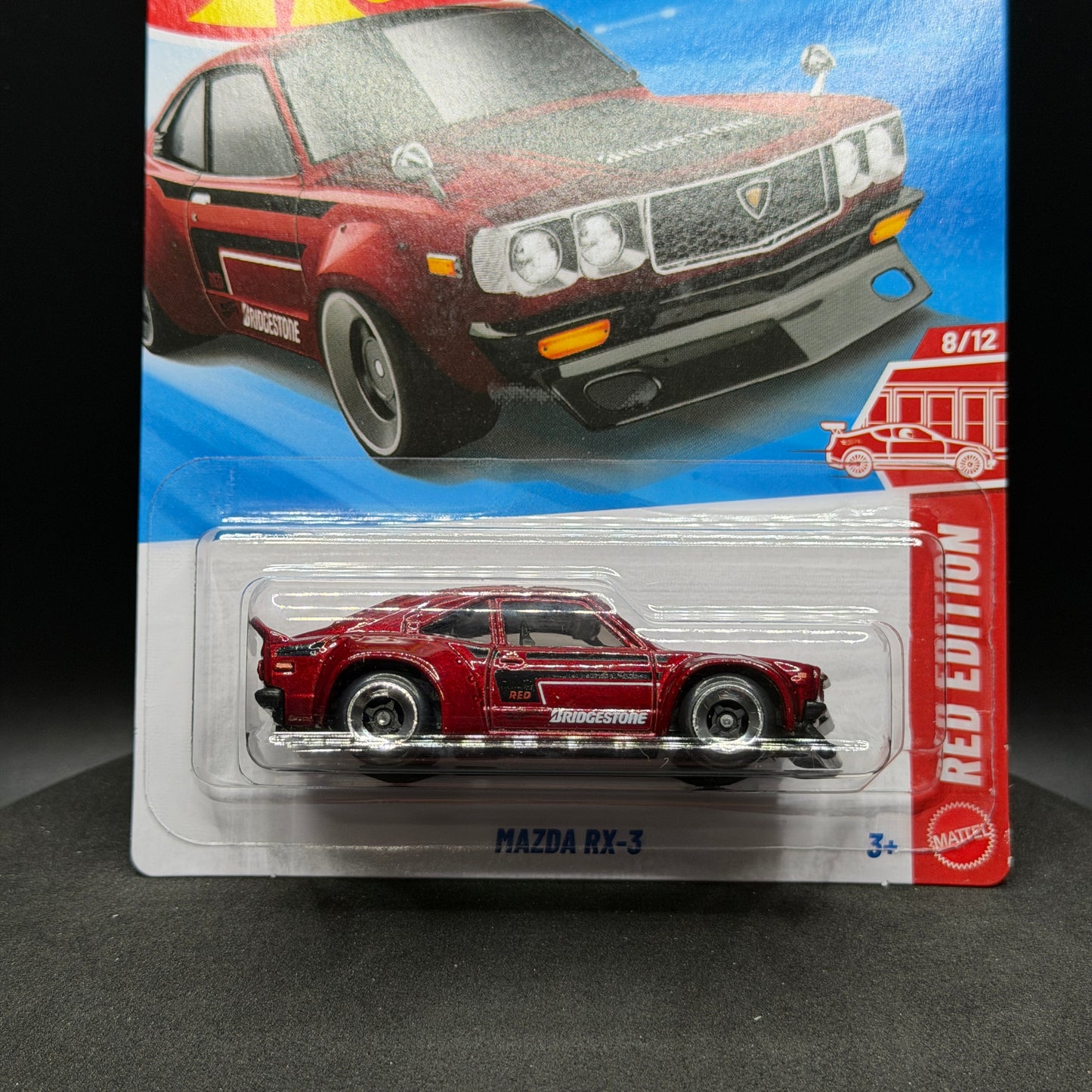 Hot Wheels Mazda RX-3 Red Edition