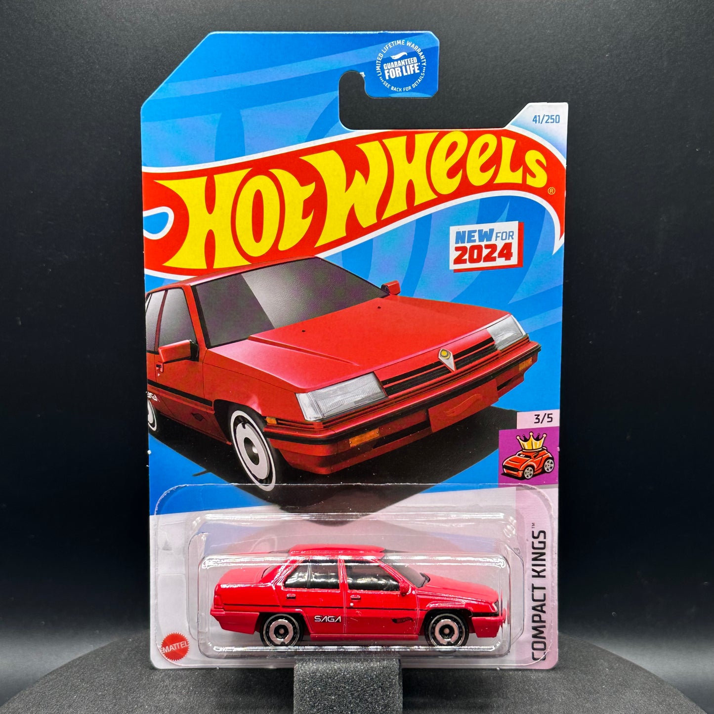 Hot Wheels Proton Saga Red