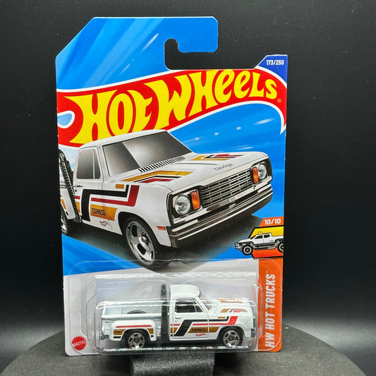 Hot Wheels Dodge Lil Red Express Truck White