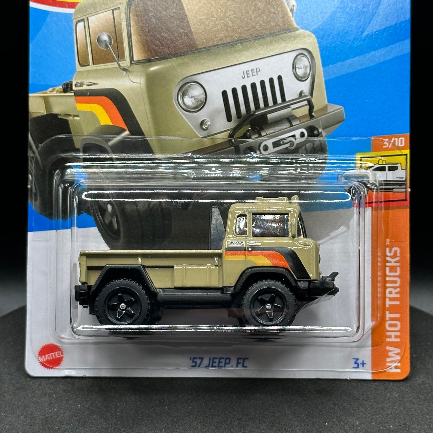 Hot Wheels ‘57 Jeep FC Tan