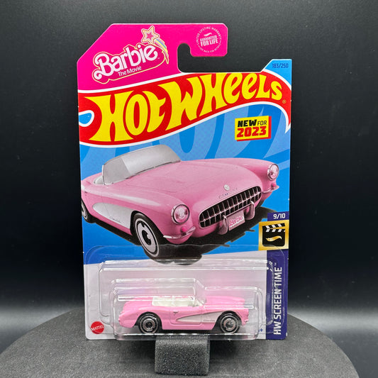 Hot Wheels Barbie 1956 Corvette Pink