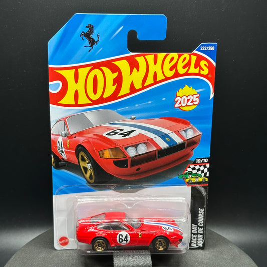 Hot Wheels Ferrari 365 GTB4 Competizione Red