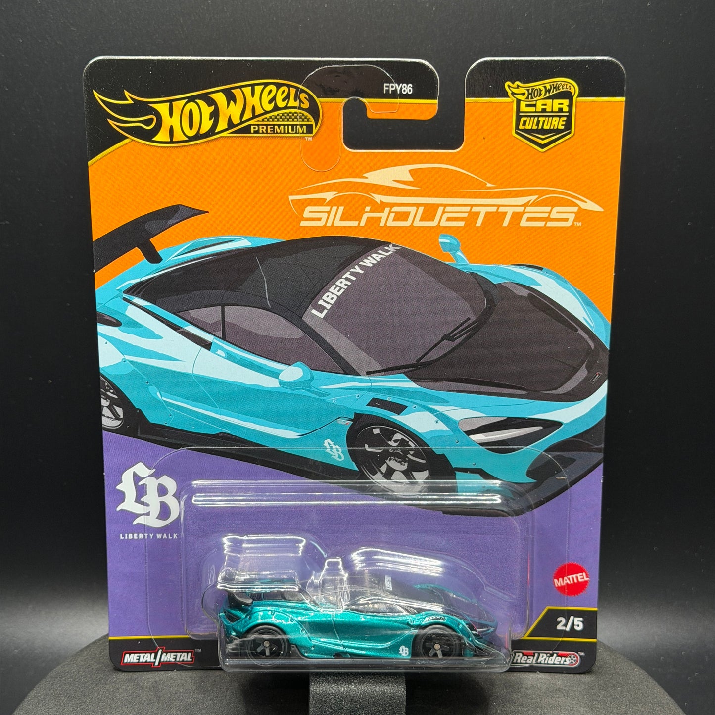Hot Wheels Premium Liberty Walk McLaren 720s Silhouettes