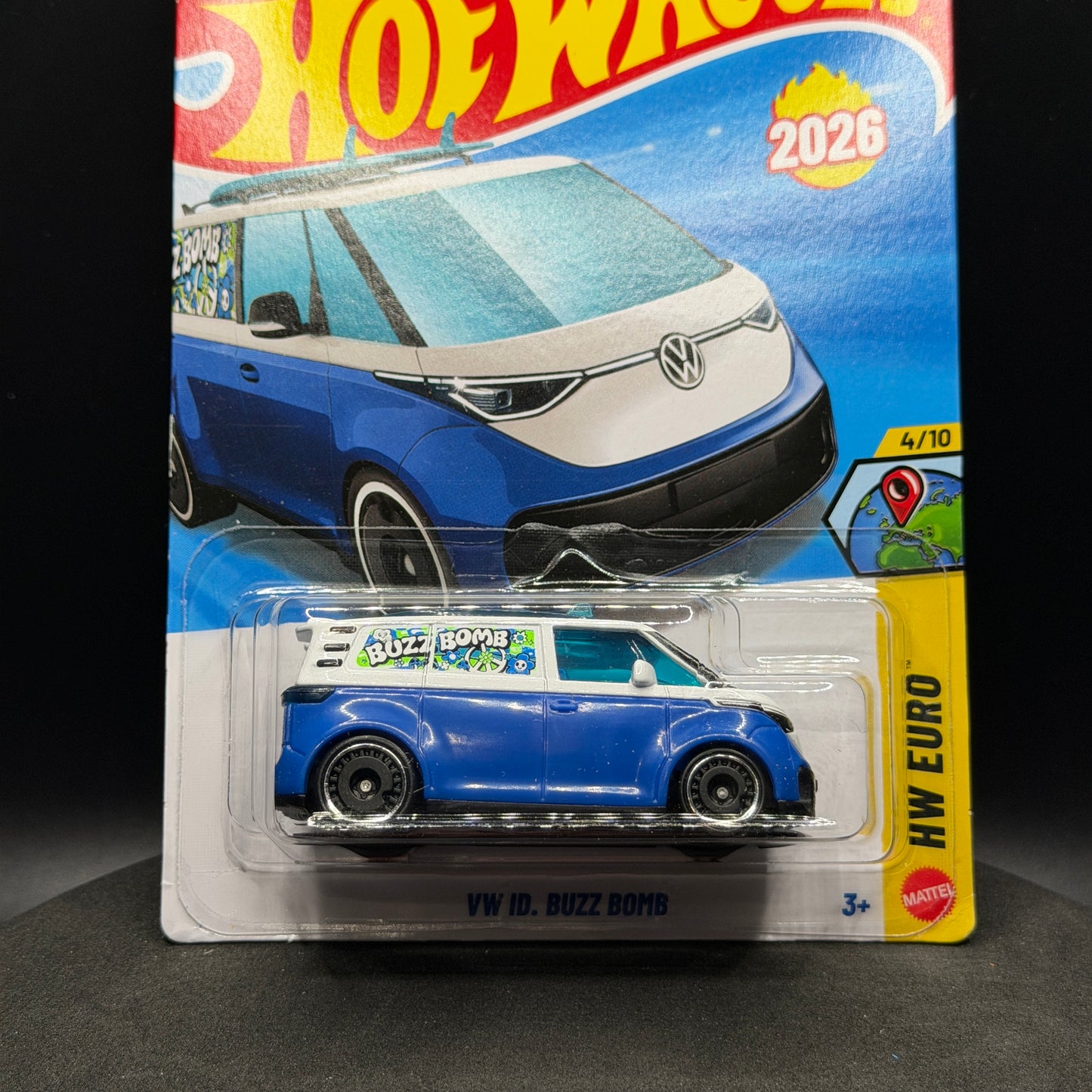 Hot Wheels VW ID Buzz Bomb Blue