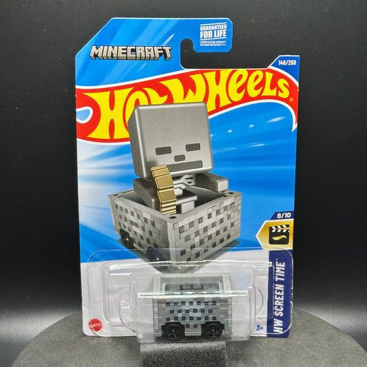 Hot Wheels Minecraft Mine Cart