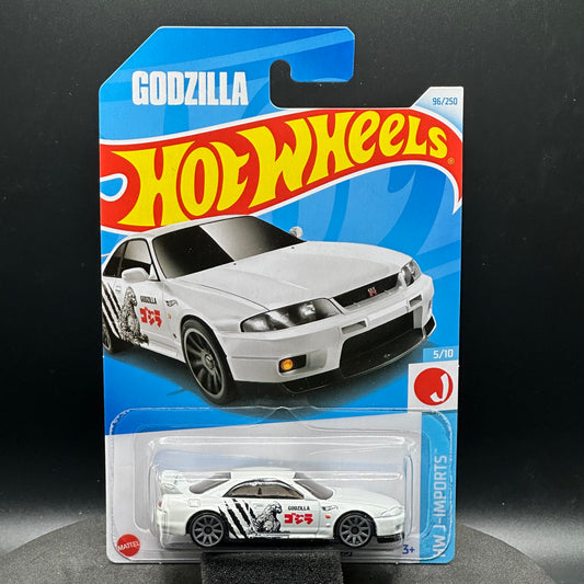 Hot Wheels Godzilla Nissan Skyline GTR R33