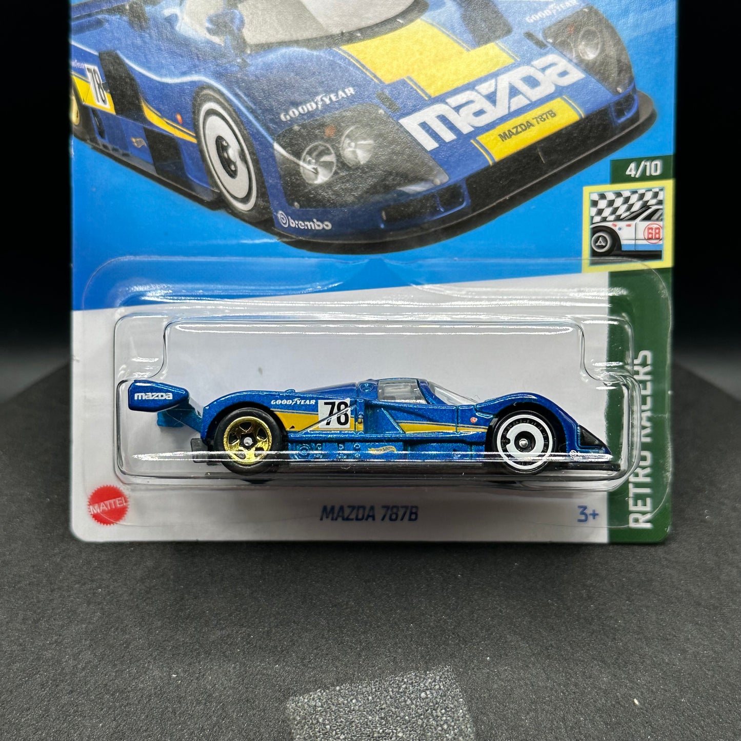 Hot Wheels Mazda 787B Blue