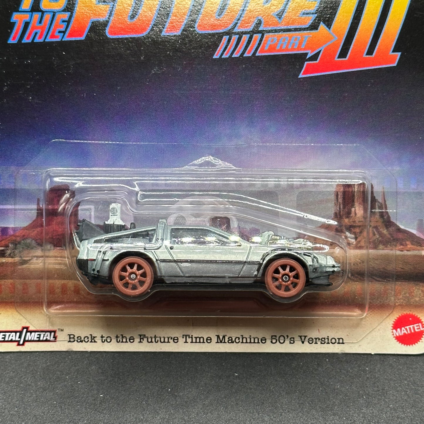 Hot Wheels Back to the Future Time Machine 50s Version