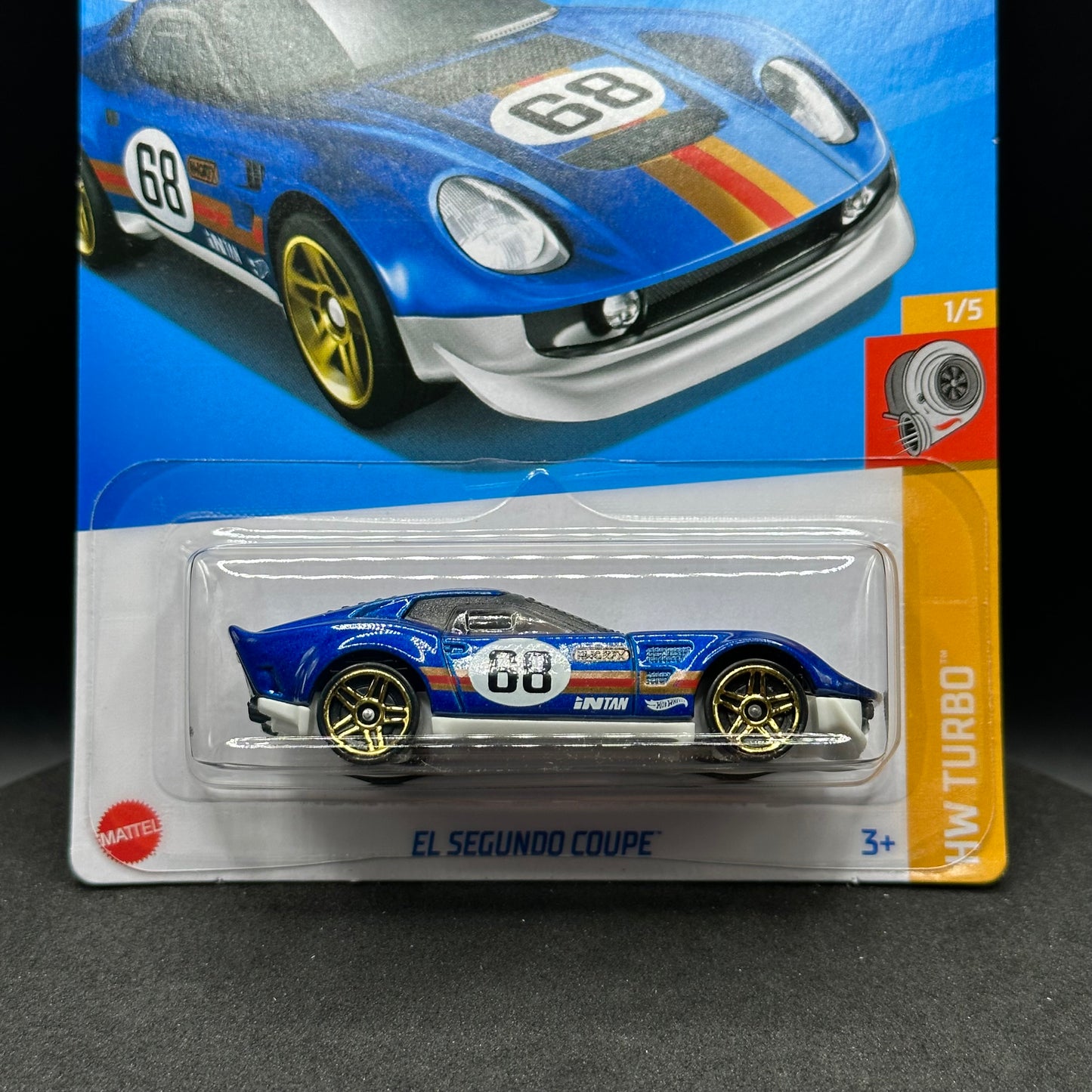 Hot Wheels El Segundo Coupe Blue