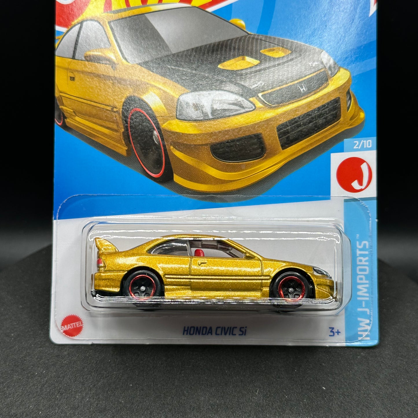 Hot Wheels Honda Civic Si Gold