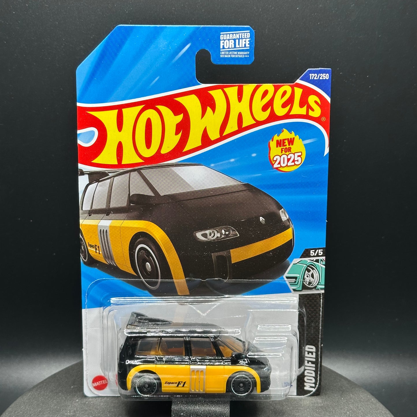 Hot Wheels Renault Espace F1 Black/Yellow
