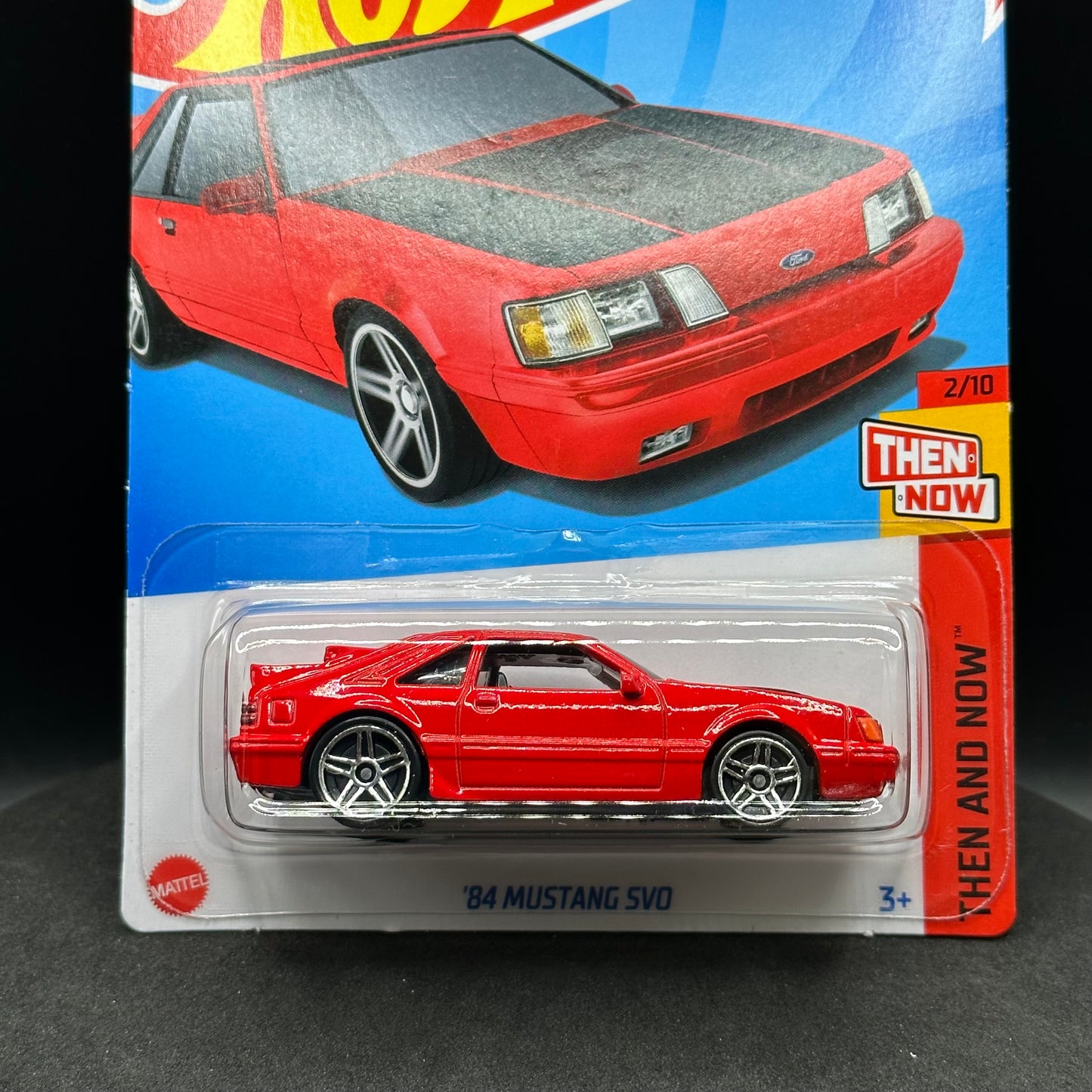 Hot Wheels ‘84 Mustang SVO Red