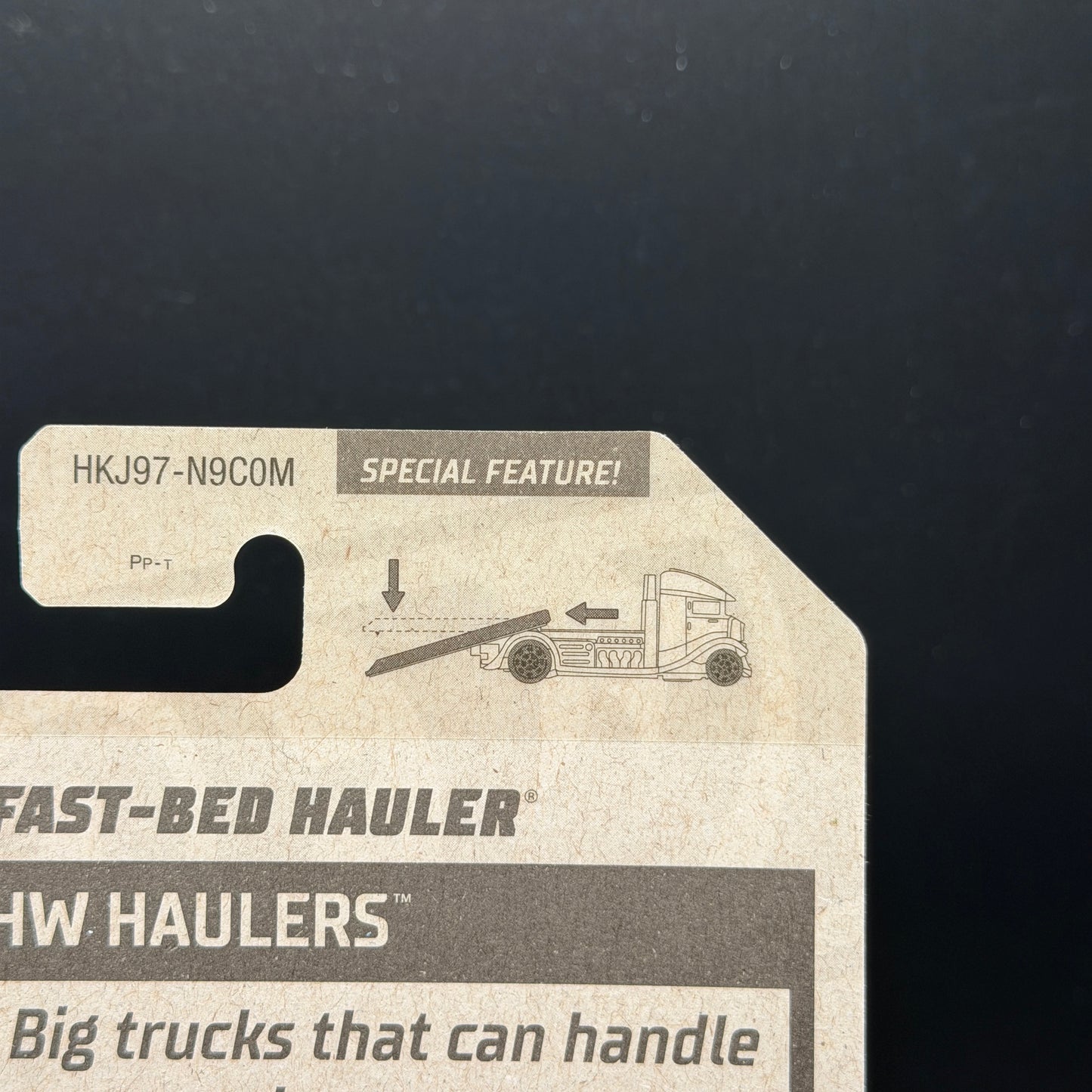 Hot Wheels Fast Bed Hauler Maroon/Gold