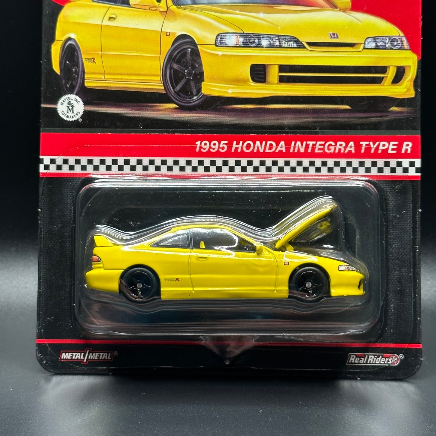 Hot Wheels RLC 1995 Honda Integra Type R Yellow