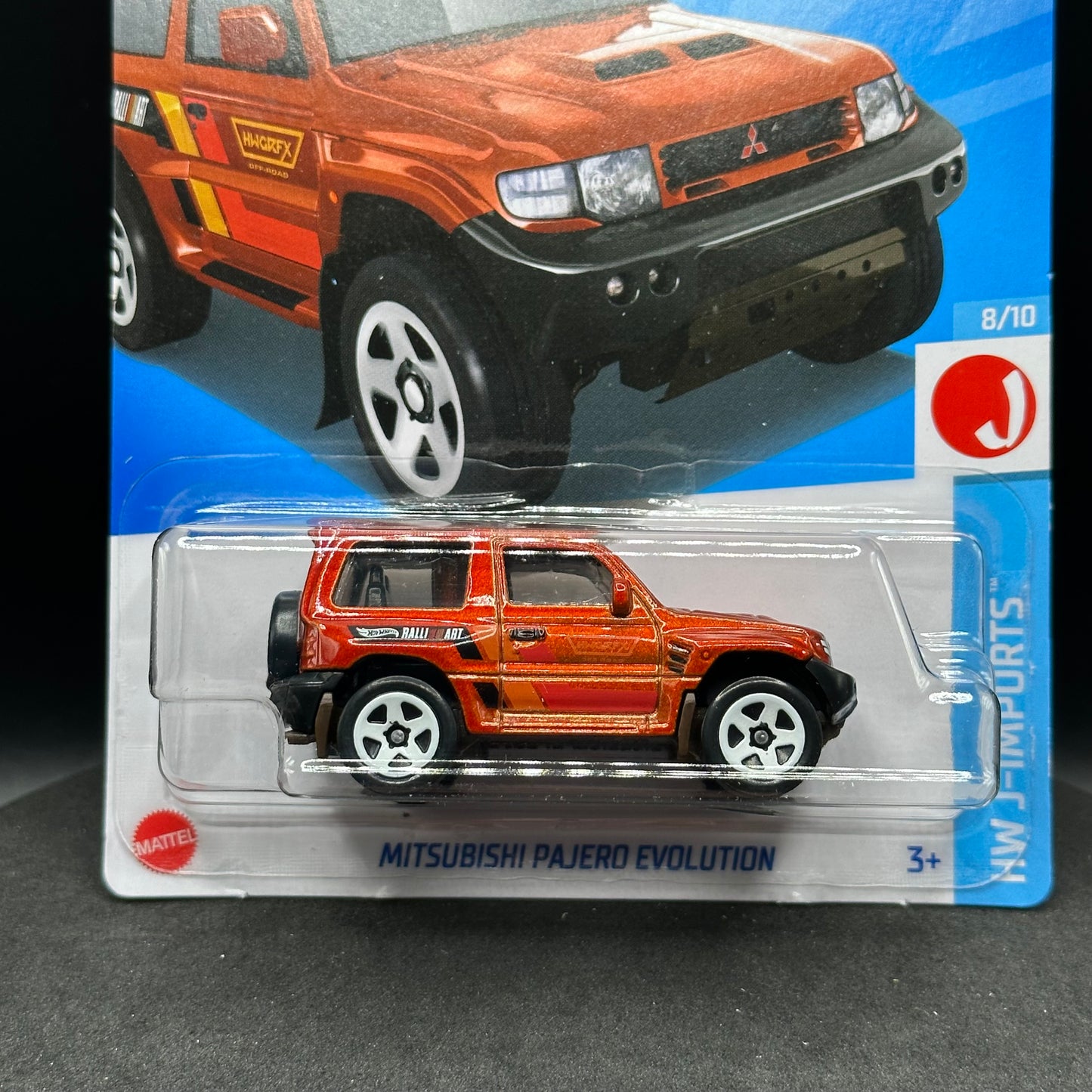 Hot Wheels Mitsubishi Pajero Evolution Orange