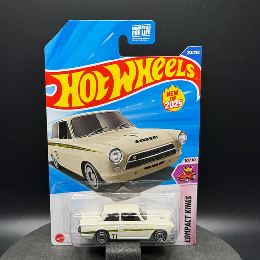 Hot Wheels Lotus Cortina Cream