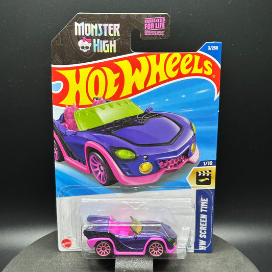 Hot Wheels Monster High Ghoul Mobile Purple