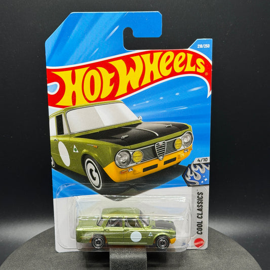 Hot Wheels Alfa Romeo Giulia TI Super Green