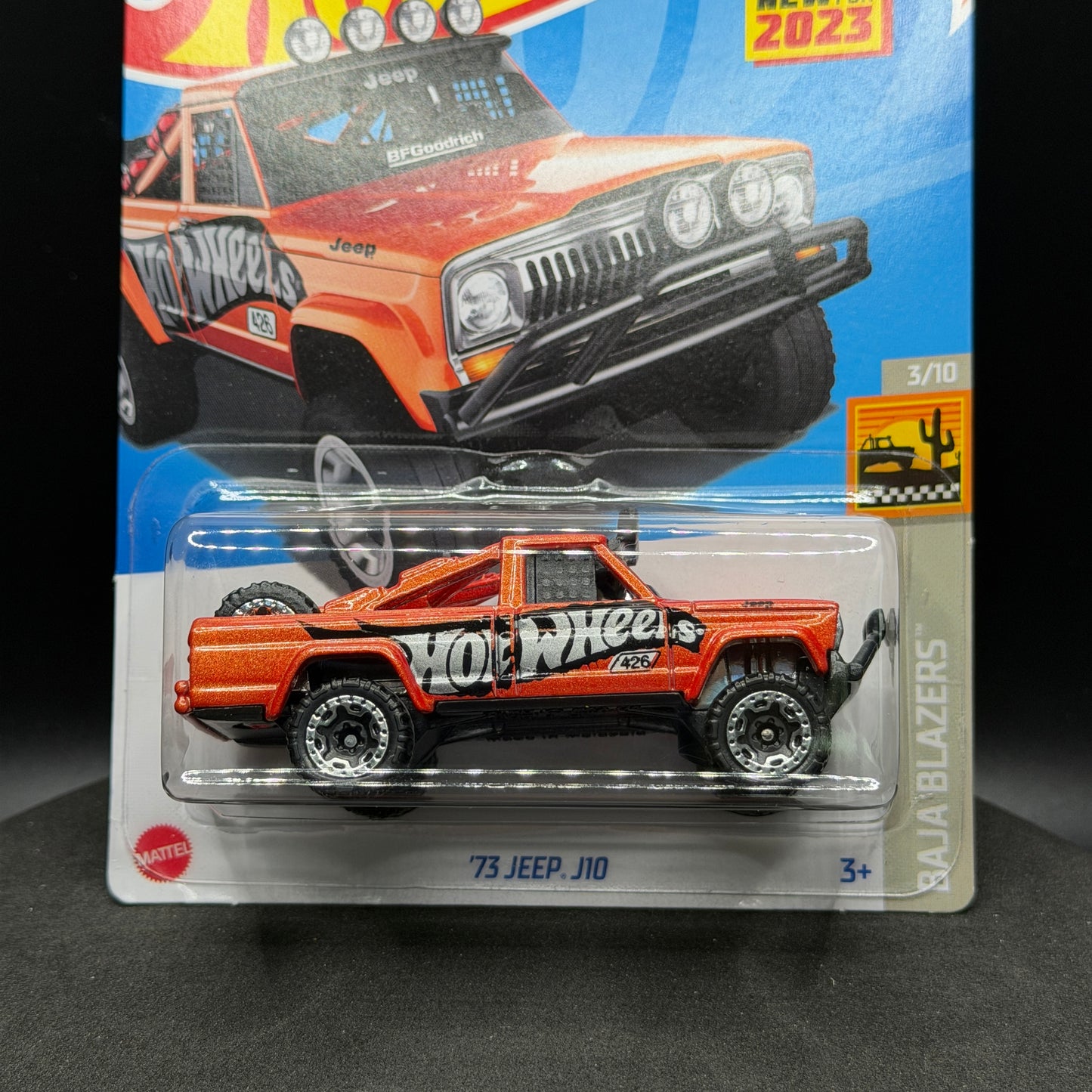 Hot Wheels ‘73 Jeep J10 Orange