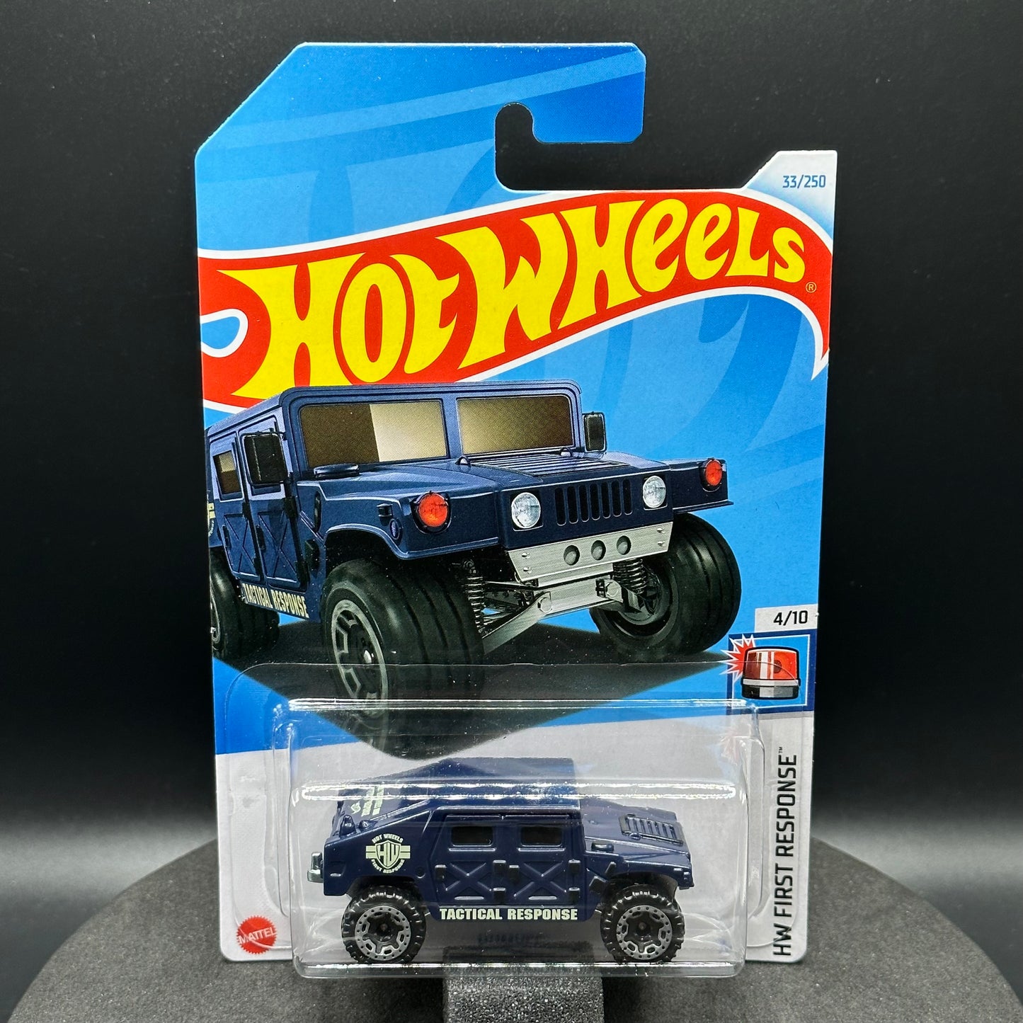 Hot Wheels Humvee Blue