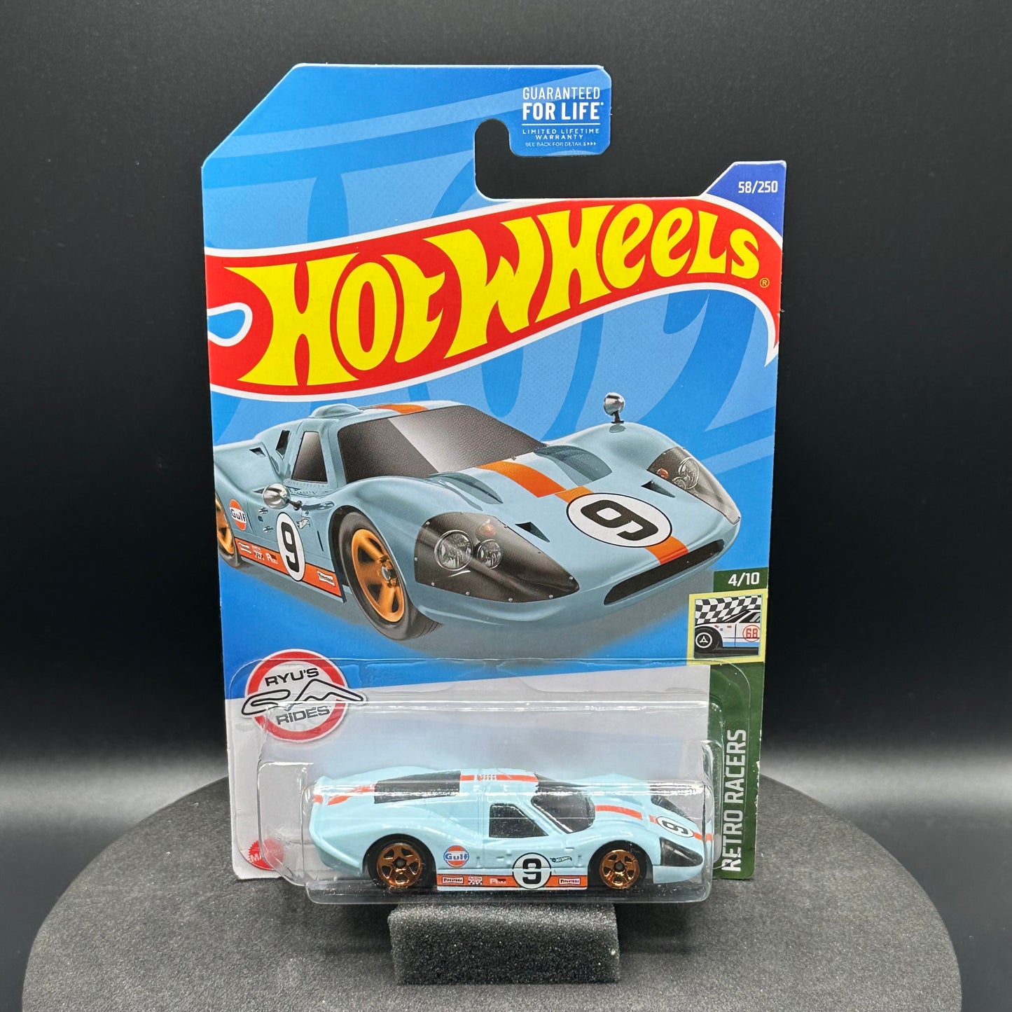 Hot Wheels Blue Gulf Ford GT40