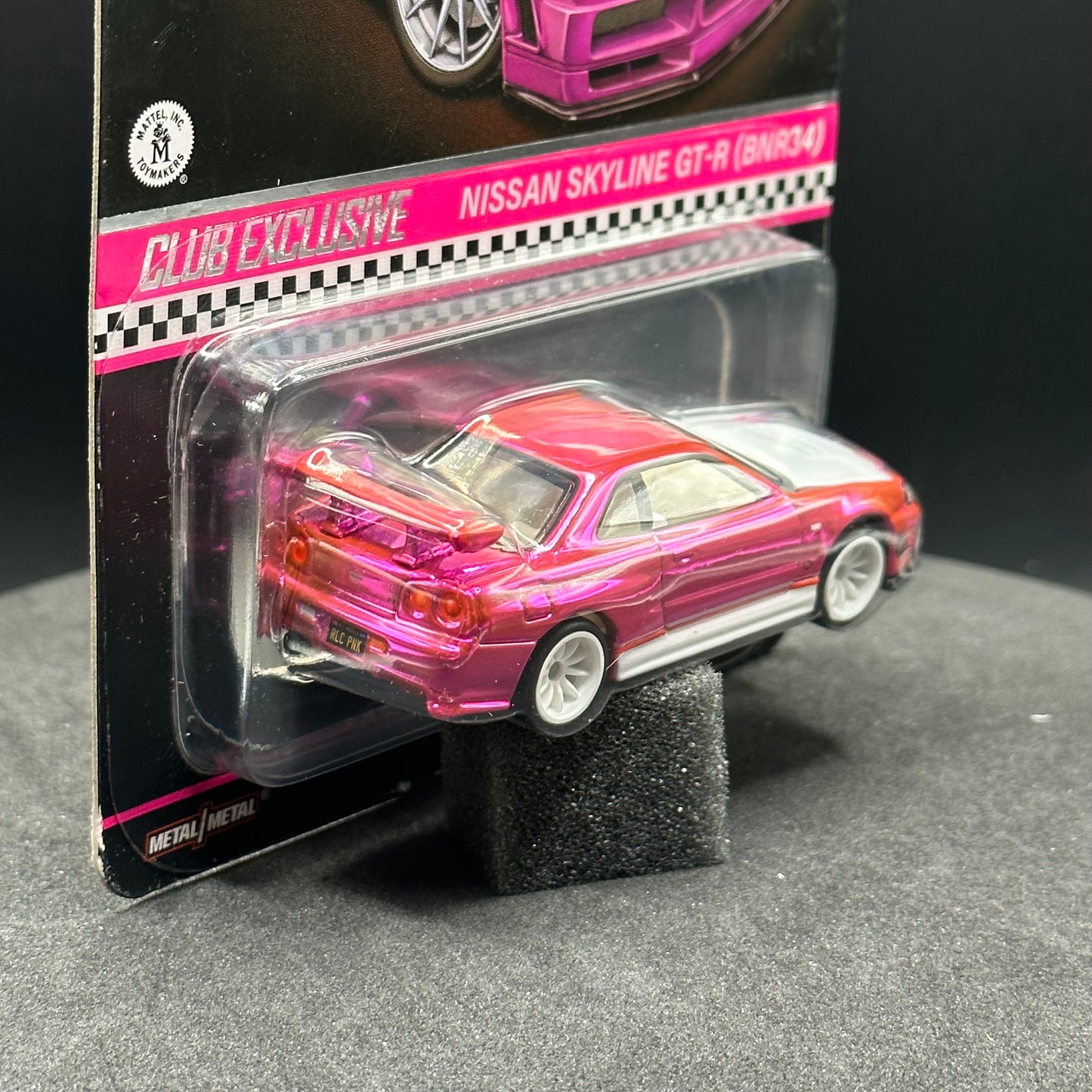 Hot Wheels RLC Pink Nissan Skyline GTR R34