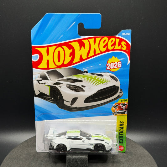 Hot Wheels 2024 Aston Martin Vantage GT3 White
