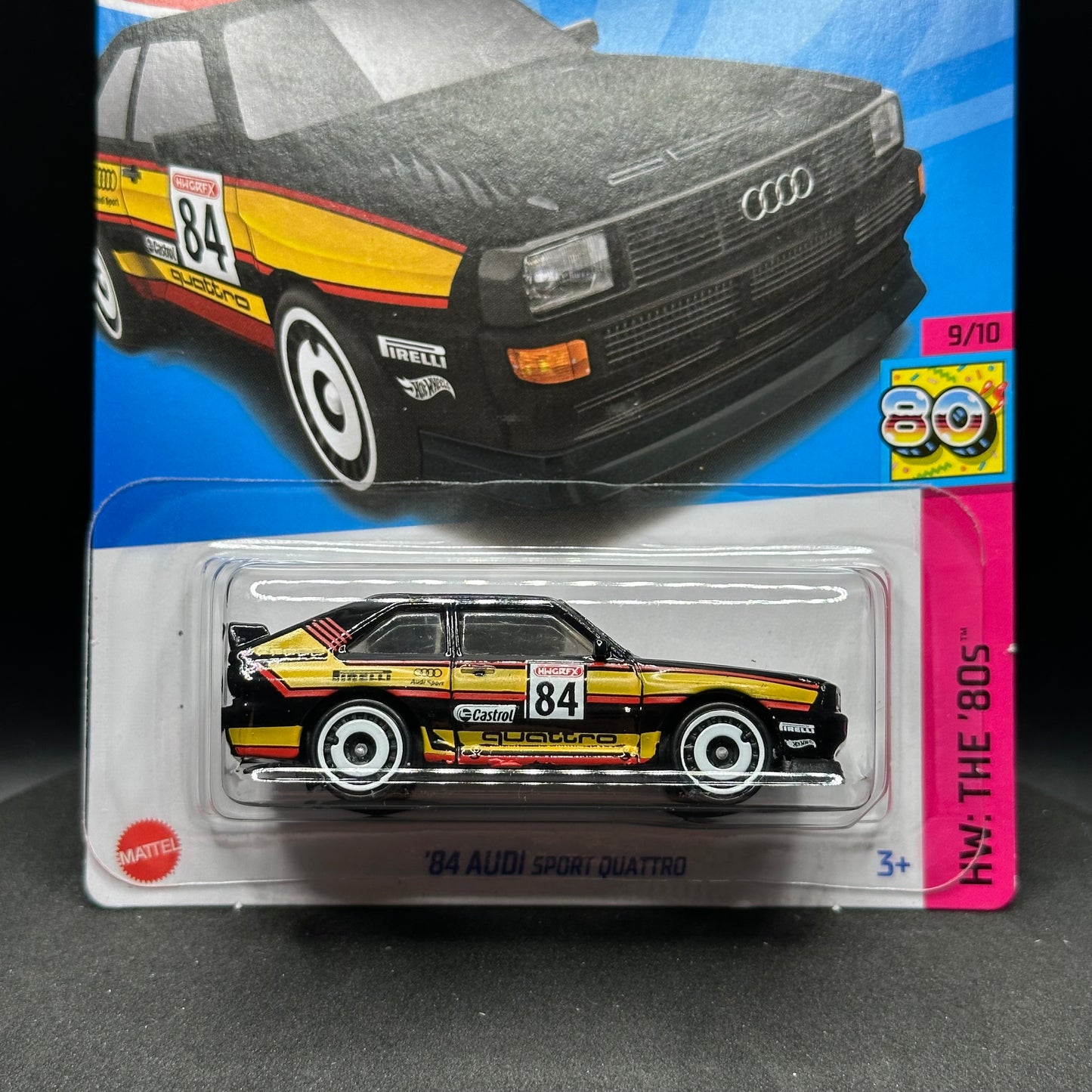 Hot Wheels ‘84 Audi Sport Quattro Black