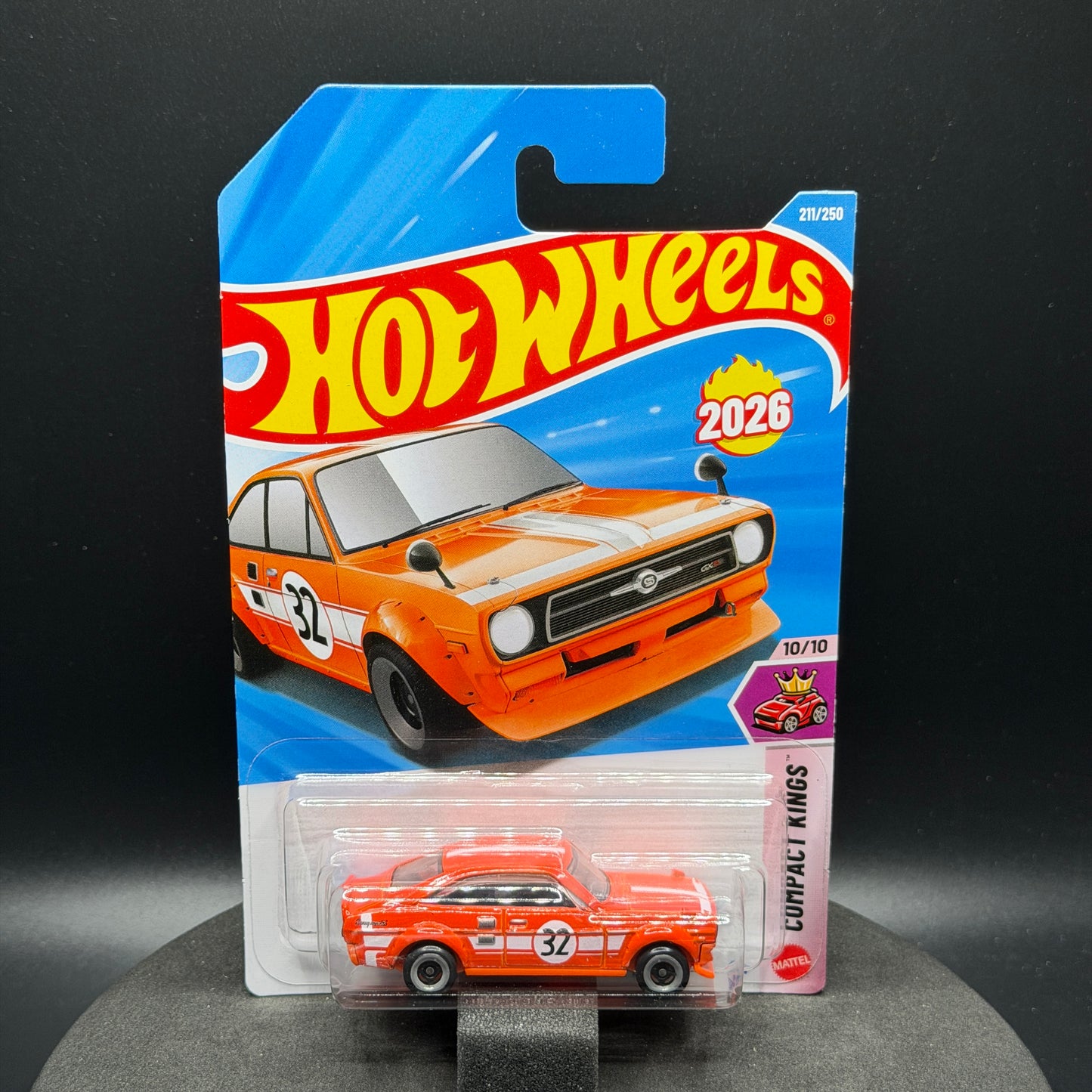 Hot Wheels 1972 Datsun Sunny Coupe Orange