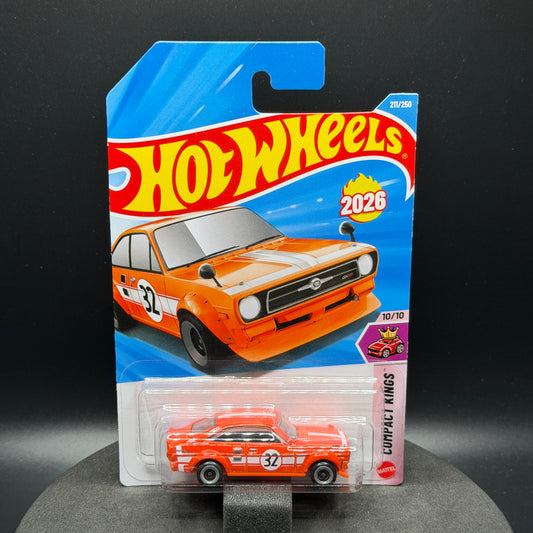 Hot Wheels 1972 Datsun Sunny Coupe Orange