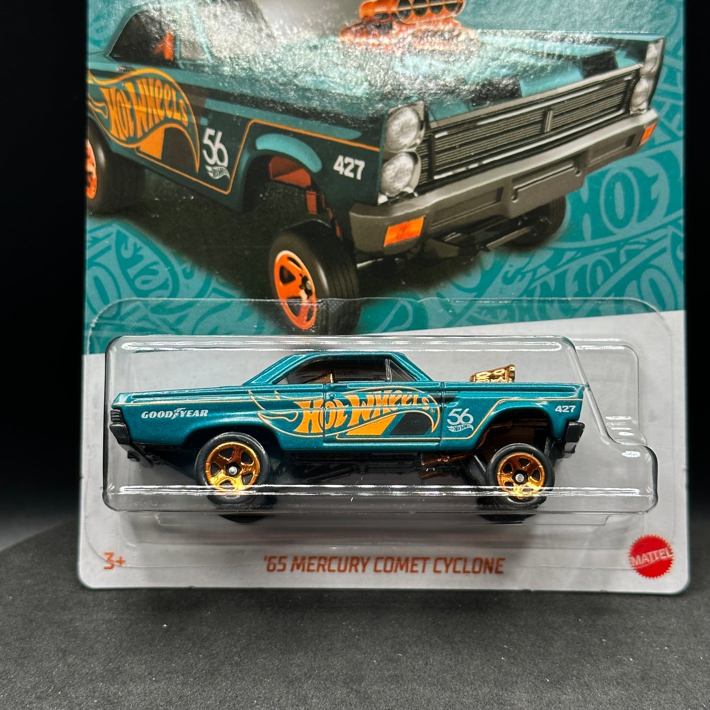 Hot Wheels ‘65 Mercury Comet Cyclone Pearl & Chrome