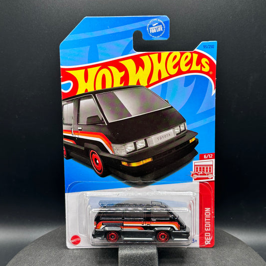 Hot Wheels Red Edition 1986 Toyota Van