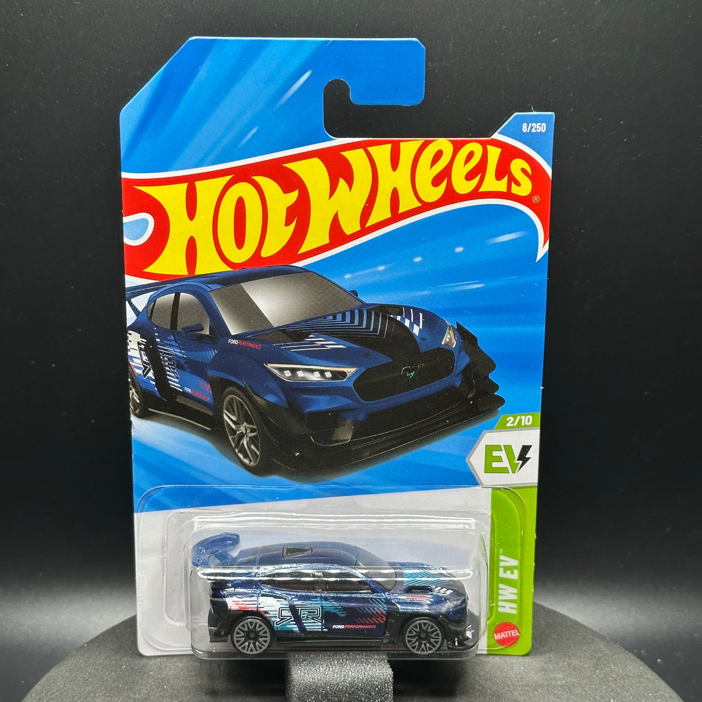 Hot Wheels Ford Mustang Mach E 1400 Dark Blue