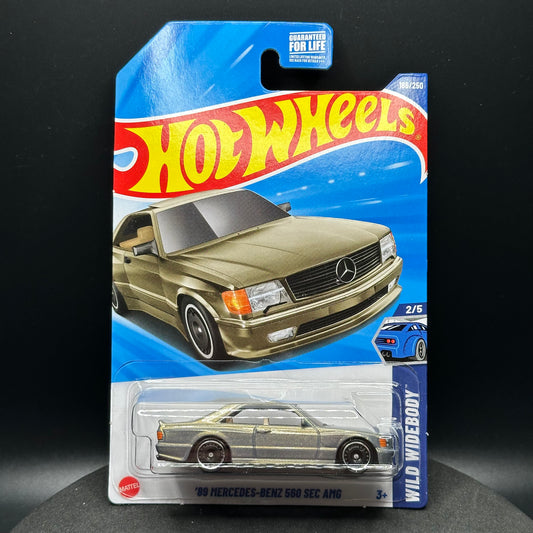 Hot Wheels Mercedes SEC AMG Silver/Gold