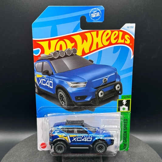 Hot Wheels Volvo XC40 Recharge Blue